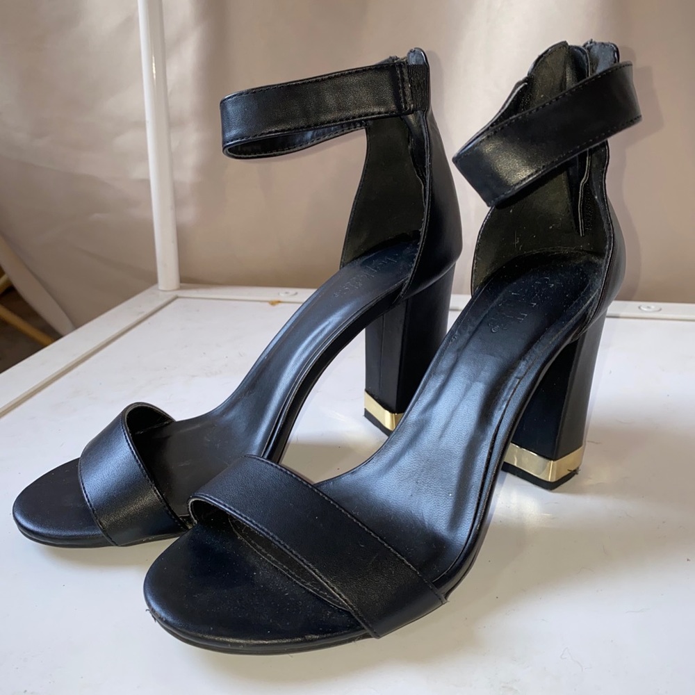 Black heels